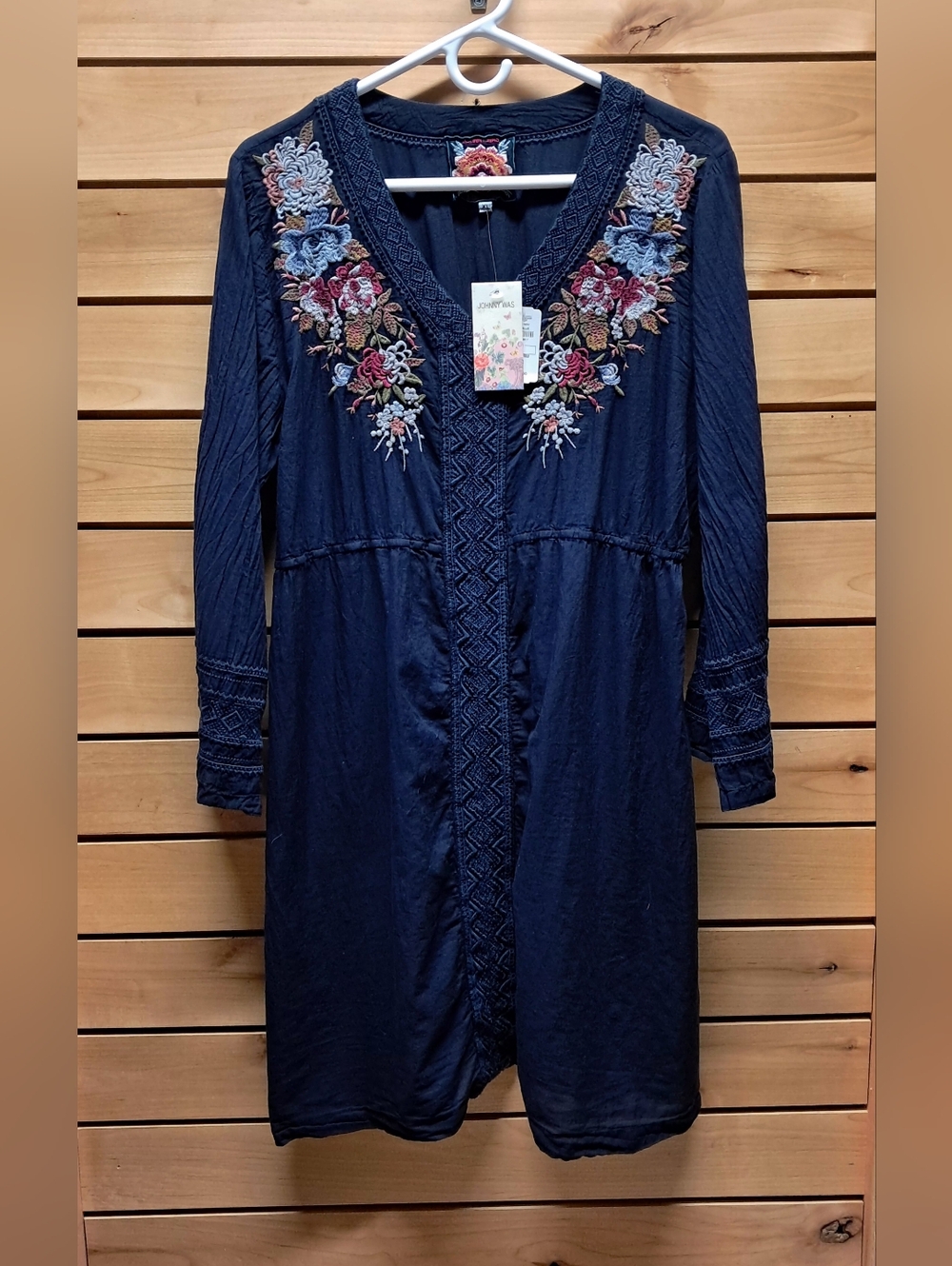 Johnny Was Pascal Bell Sleeve Dress Size XL NWT - Picture 2 of 6